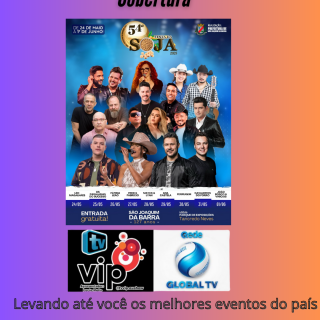 Cobertura da 54ª FESTA DA SOJA SHOW COM LÉO MAGALHÃES